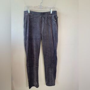 NWT House of Harlow 1960 black velour cuffed jogger sweatpants size M